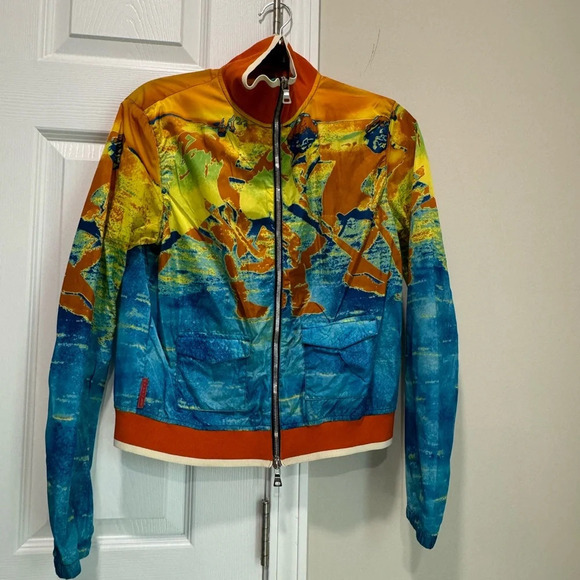 Prada "Acid Hockey" Thermal Pattern Jacket 
Size: Men's / US S / EU 44-46 / 1 - Picture 2 of 11